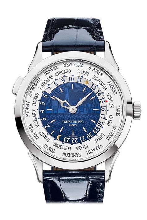 patek philippe world map watch|patek philippe complications world time.